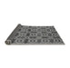 Sideview of Oriental Gray Industrial Rug, urb452gry