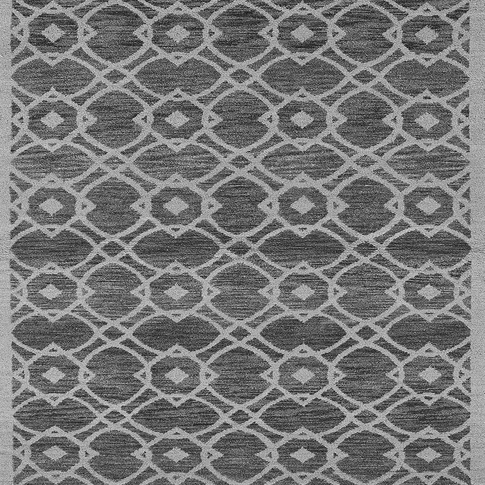 Square Oriental Gray Industrial Rug, urb452gry