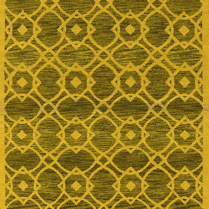 Oriental Yellow Industrial Rug, urb452yw
