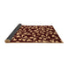 Sideview of Oriental Brown Industrial Rug, urb453brn