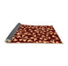 Sideview of Oriental Orange Industrial Rug, urb453org