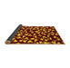 Sideview of Oriental Yellow Industrial Rug, urb453yw