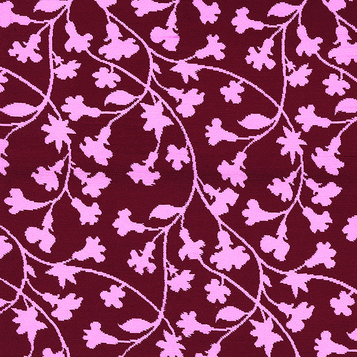 Machine Washable Oriental Pink Industrial Rug, wshurb453pnk