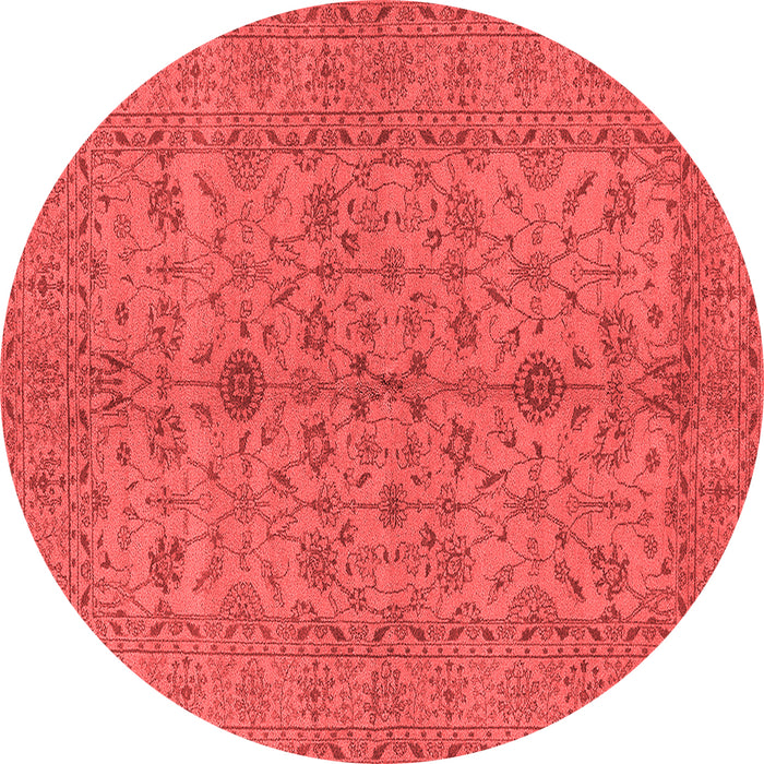 Machine Washable Oriental Red Traditional Rug, wshurb454red