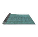Sideview of Oriental Light Blue Traditional Rug, urb454lblu