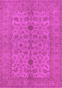 Oriental Pink Traditional Rug, urb454pnk