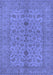 Oriental Blue Traditional Rug, urb454blu