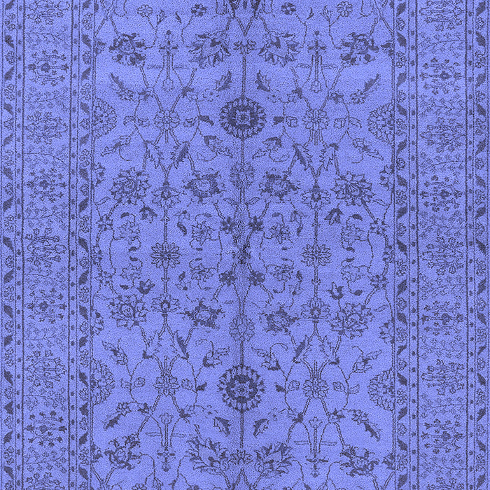 Oriental Blue Traditional Rug, urb454blu