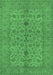 Oriental Emerald Green Traditional Rug, urb454emgrn