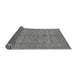 Sideview of Oriental Gray Traditional Rug, urb454gry