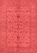 Oriental Red Traditional Area Rugs