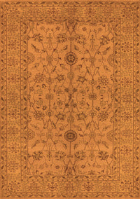 Oriental Orange Traditional Rug, urb454org