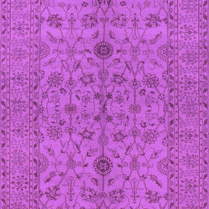 Machine Washable Oriental Purple Traditional Area Rugs, wshurb454pur