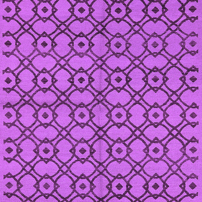 Machine Washable Oriental Purple Industrial Area Rugs, wshurb455pur