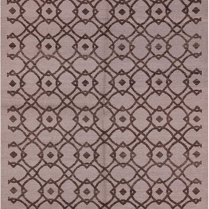 Machine Washable Industrial Modern Khaki Rose Pink Rug, wshurb455
