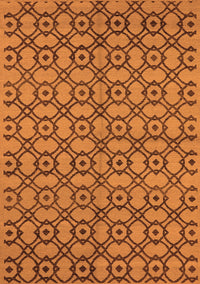 Oriental Orange Industrial Rug, urb455org