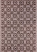 Mid-Century Modern Khaki Rose Pink Oriental Rug, urb455