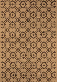 Oriental Brown Industrial Rug, urb455brn