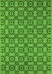 Oriental Green Industrial Rug, urb455grn