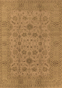 Oriental Brown Industrial Rug, urb456brn