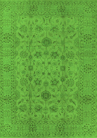 Oriental Green Industrial Rug, urb456grn