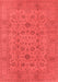 Oriental Red Industrial Area Rugs