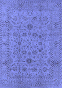 Oriental Blue Industrial Rug, urb456blu