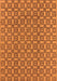 Oriental Orange Industrial Rug, urb457org