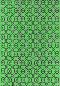 Oriental Emerald Green Industrial Rug, urb457emgrn