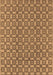 Oriental Brown Industrial Rug, urb457brn