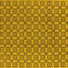 Square Oriental Yellow Industrial Rug, urb457yw