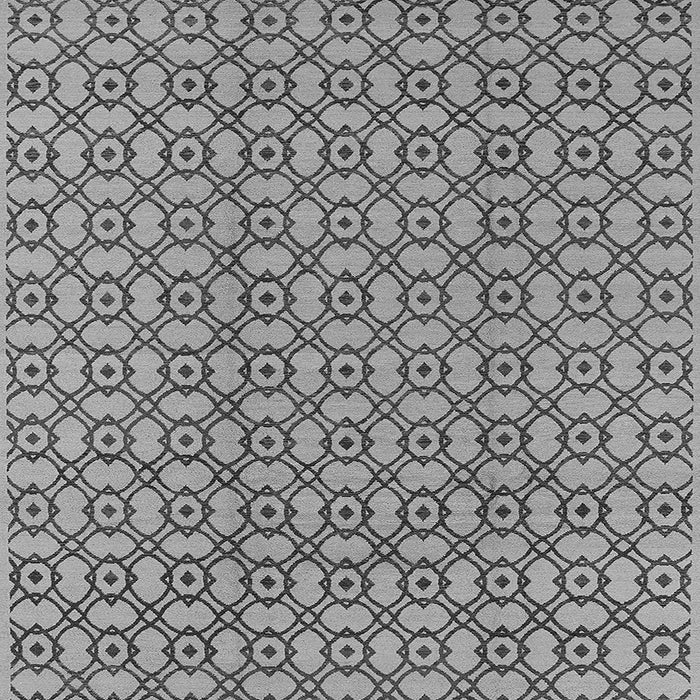 Square Oriental Gray Industrial Rug, urb457gry