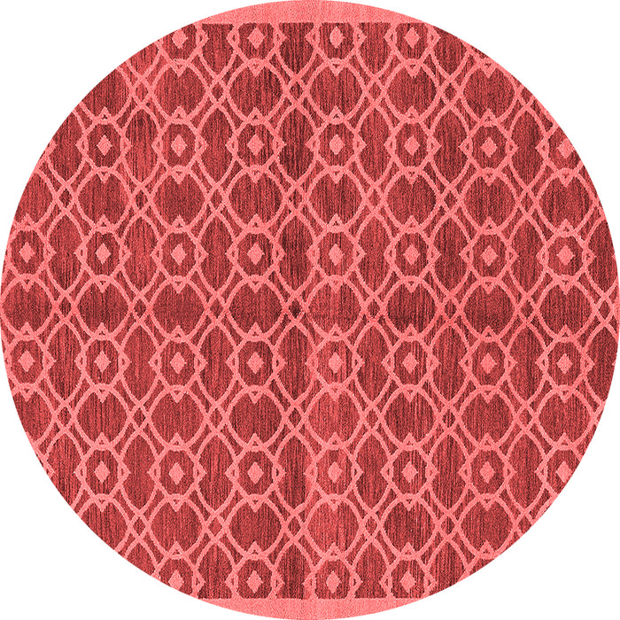 Machine Washable Oriental Red Industrial Rug, wshurb458red