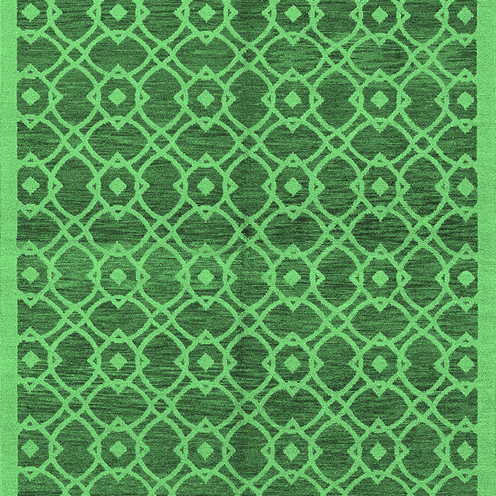 Oriental Emerald Green Industrial Rug, urb458emgrn