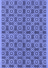 Oriental Blue Industrial Rug, urb458blu