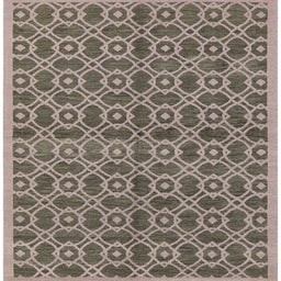 Square Machine Washable Industrial Modern Coffee Brown Rug, wshurb458