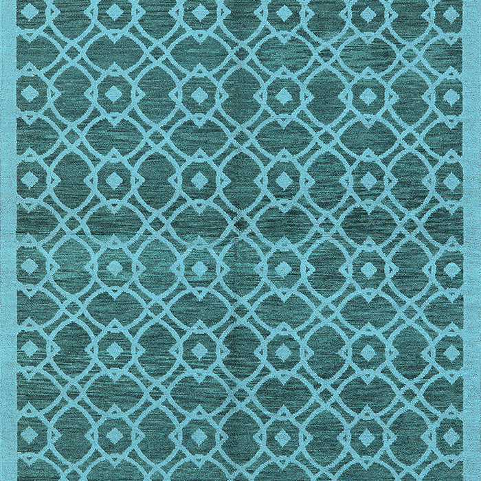 Oriental Light Blue Industrial Rug, urb458lblu