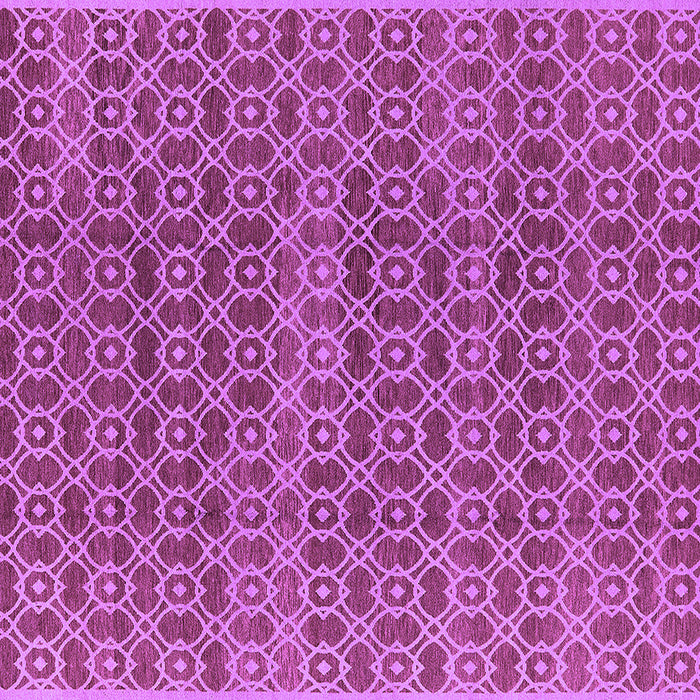 Square Oriental Purple Industrial Rug, urb459pur