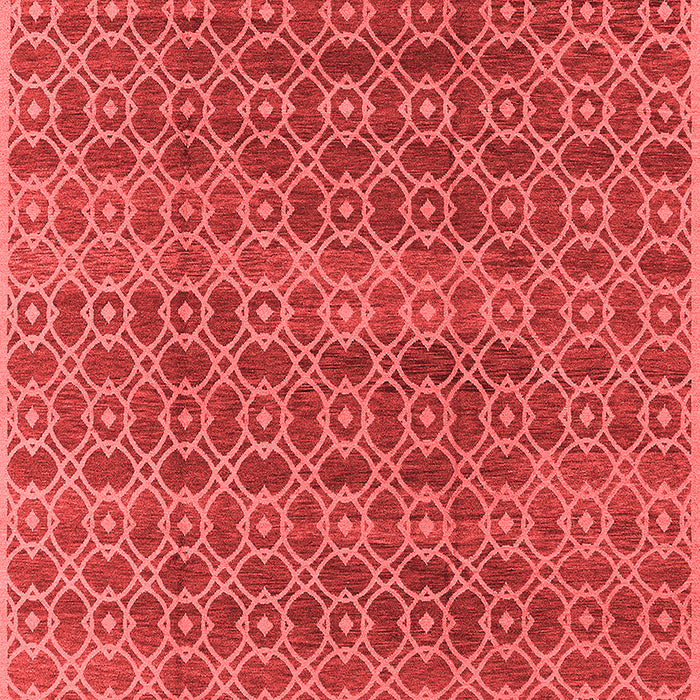 Machine Washable Oriental Red Industrial Rug, wshurb459red