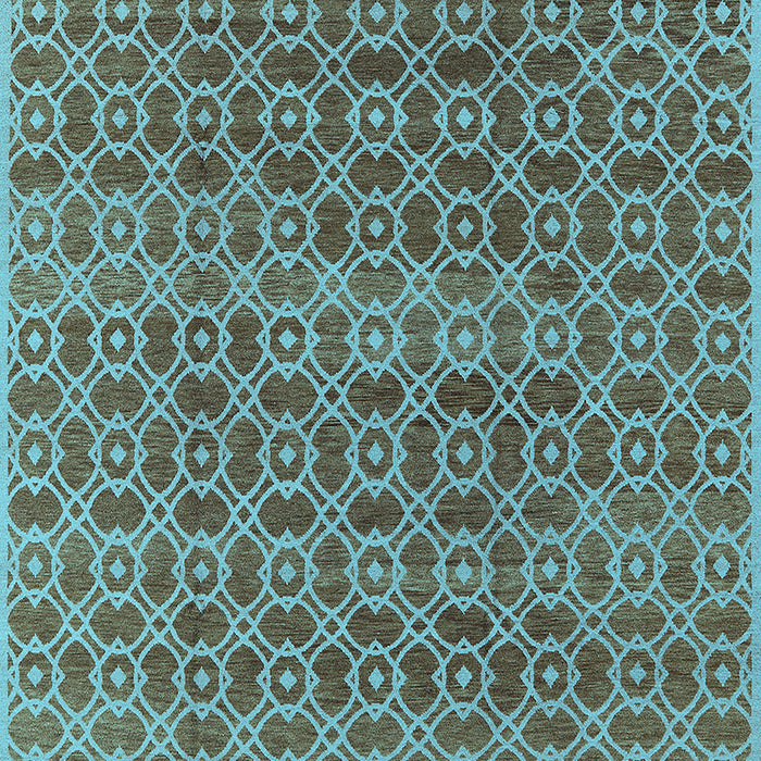 Oriental Light Blue Industrial Rug, urb459lblu