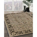 Machine Washable Industrial Modern Sepia Brown Rug in a Family Room, wshurb460