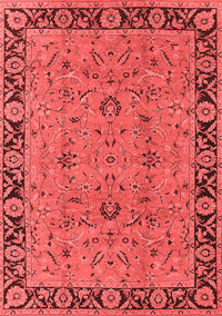 Oriental Red Traditional Rug, urb460red