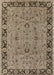 Machine Washable Industrial Modern Sepia Brown Rug, wshurb460