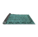 Sideview of Oriental Light Blue Traditional Rug, urb460lblu
