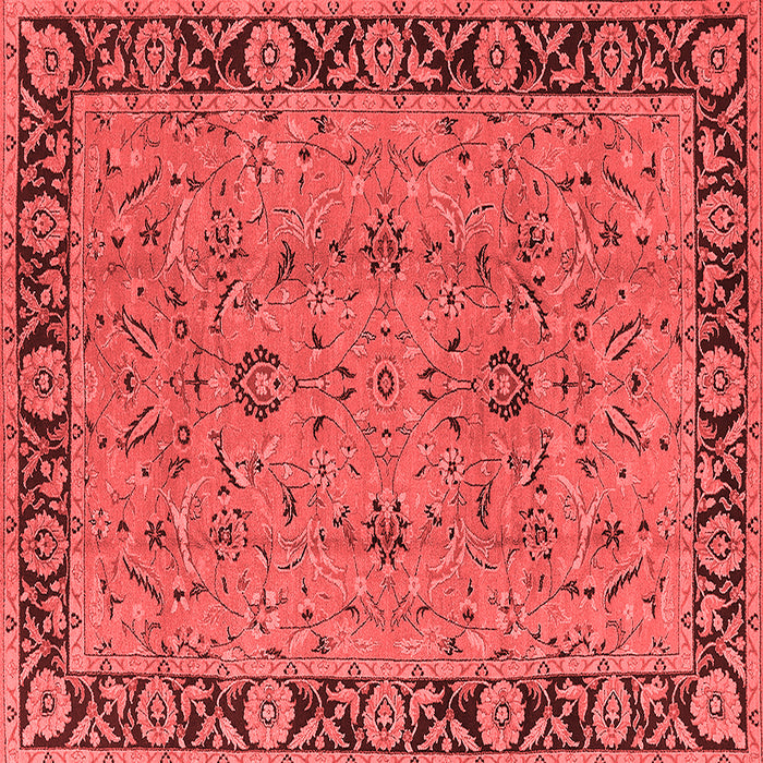 Oriental Red Traditional Rug, urb460red
