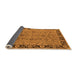 Sideview of Oriental Orange Traditional Rug, urb460org