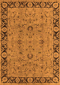 Oriental Orange Traditional Rug, urb460org