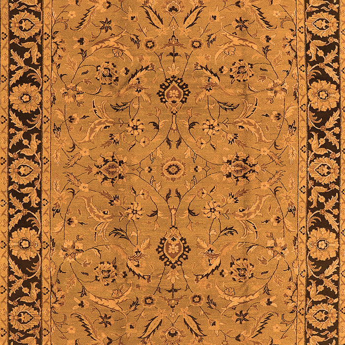 Oriental Orange Traditional Rug, urb460org