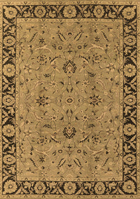 Oriental Brown Traditional Rug, urb460brn
