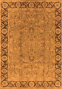 Oriental Orange Traditional Rug, urb461org